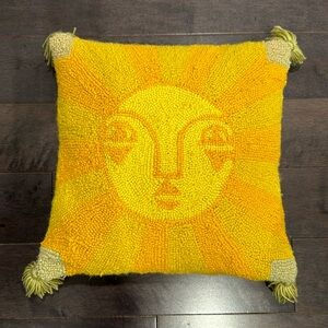 Urban Outfitters Tufted Sun Pillow
